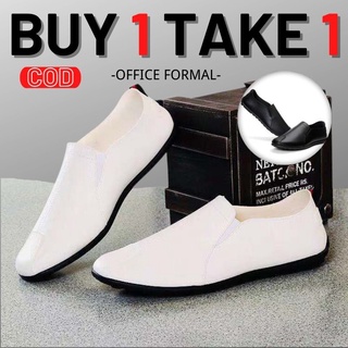 COD breathable shoes for men business fashion casual shoes men's leather loafer#39-44