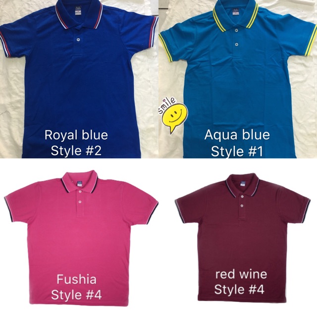 polo shirt blue corner