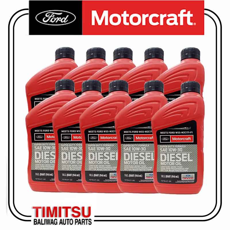 ENGINE OIL SAE 10W30 SUPER DUTY DIESEL 946ML MOTORCRAFT GENUINE