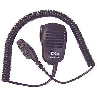 ICOM HM 158L Compact Remote Speaker Microphone for IC-V86 Radios ...