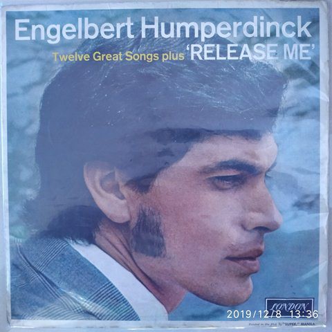 Engelbert Humperdinck Release Me Vinyl Record Plaka Shopee Philippines