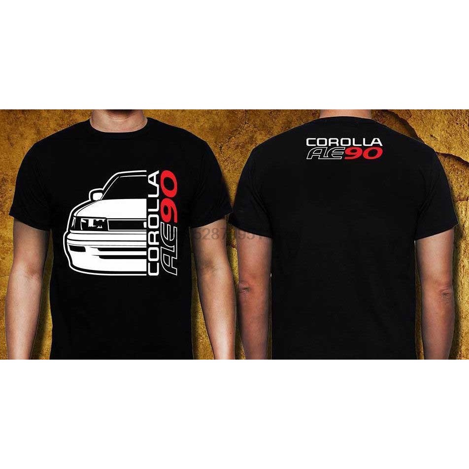 2019 Japanese Car Fans Corolla Ae90 Tee Shirt 100 Cotton Fitness Men S T Shirt Christmas Gift Shopee Philippines - fake abs light t shirt roblox