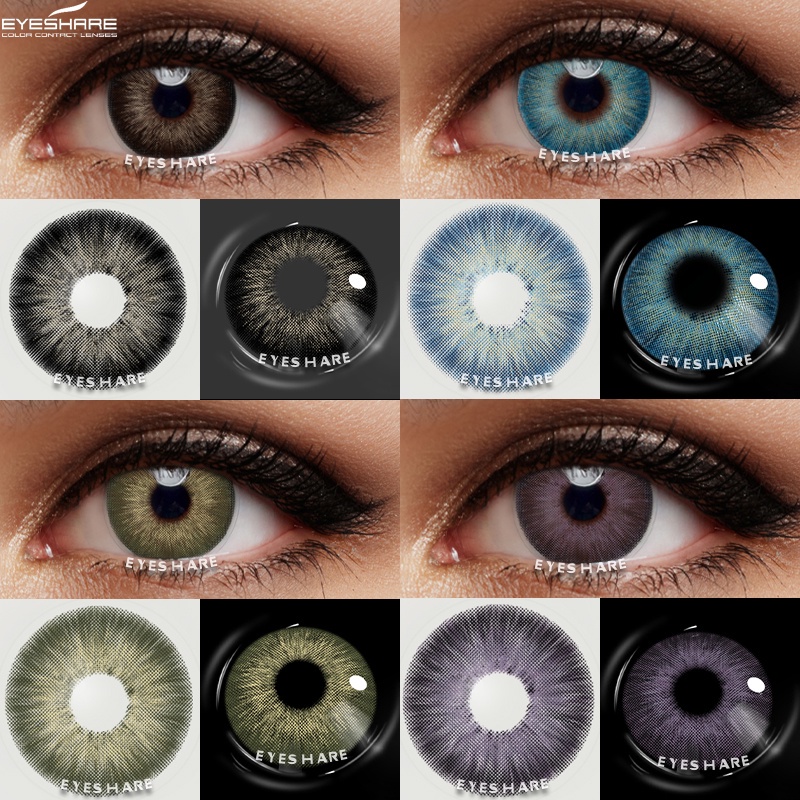 Eyeshare Contact Lenses 1 Pair Pattaya Series Eyes Contact Lenses ...