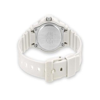 Casio (LRW-200H-7E2VDF) White Resin Strap Quartz 100 Meter Watch for Women #4