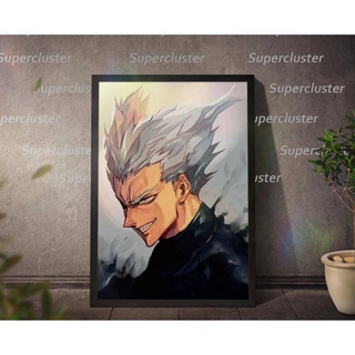 One Punch man Canvas Garou main Anime Painting Poster Wall Print Pictures Home Decoration #5