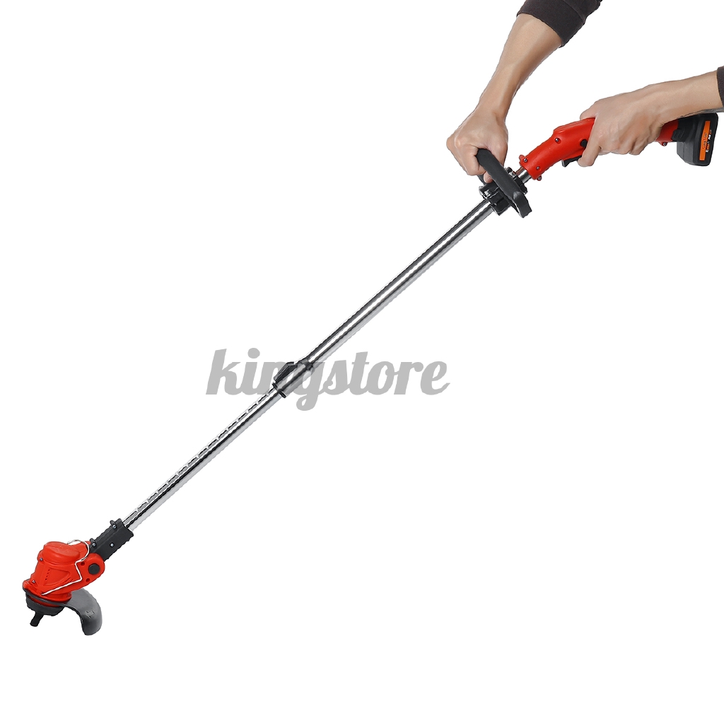 450W Garden Brush Cutter Cordless String Lawn Weed Grass Trimmer Lawn Mower  26V | Shopee Philippines
