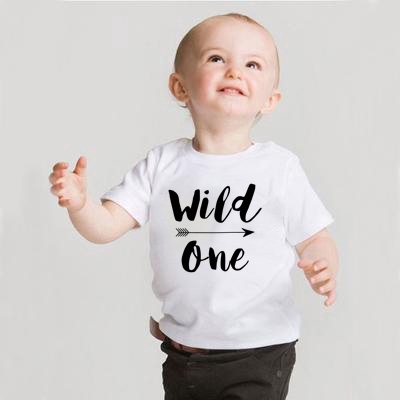 wild one shirt baby girl