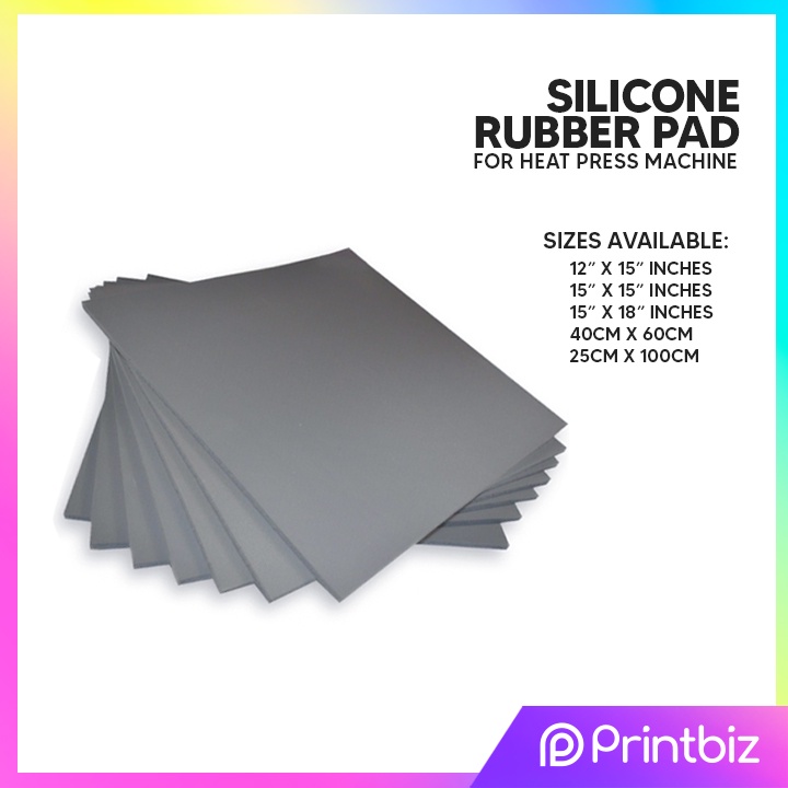 CUYI 15x15" Heating Pad for Heat Press Machine (RUBBER PAD) Shopee