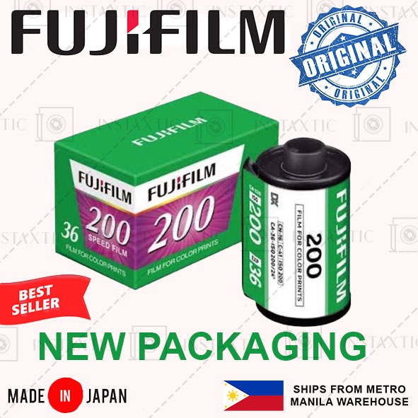 FUJIFILM FUJICOLOR C200 FILM 36 SHOTS ( EXPIRY 082024 ) Shopee