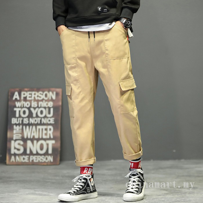 light green khaki pants