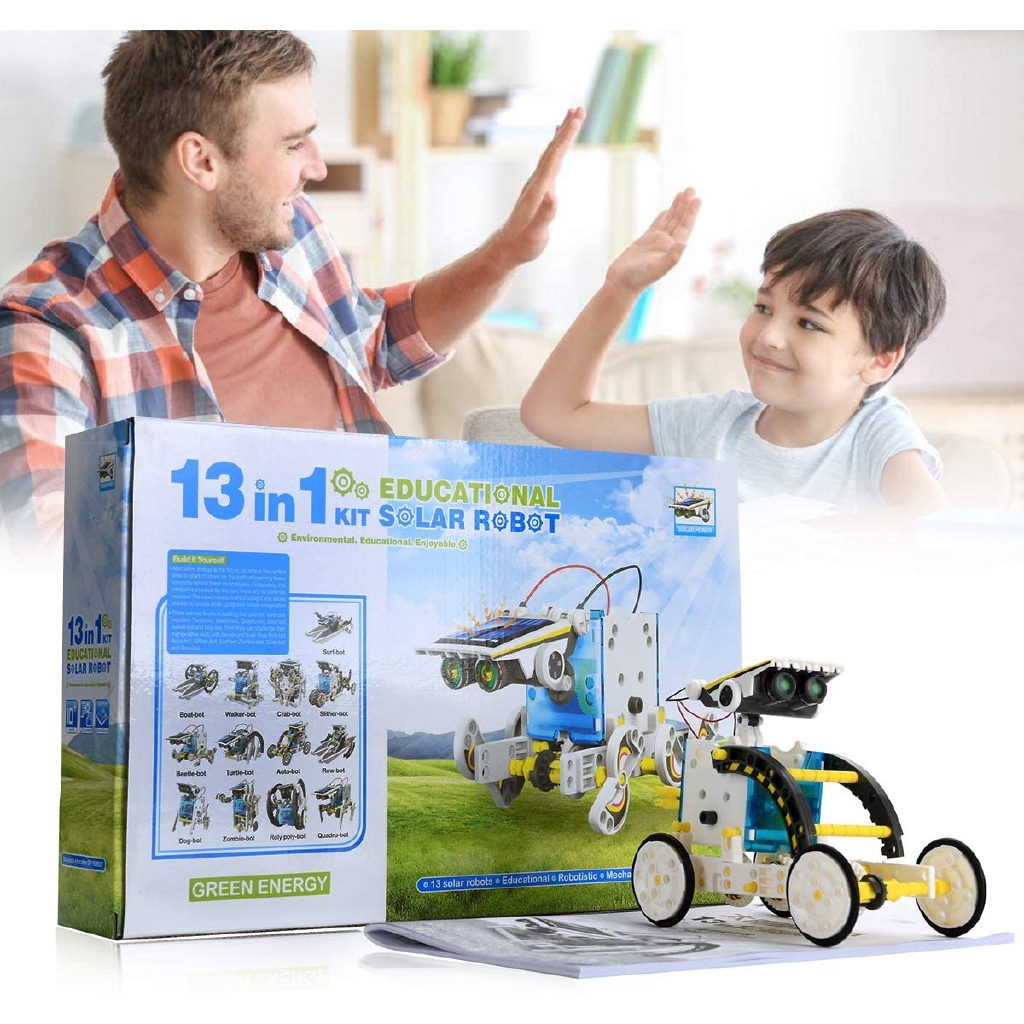 educational solar robot