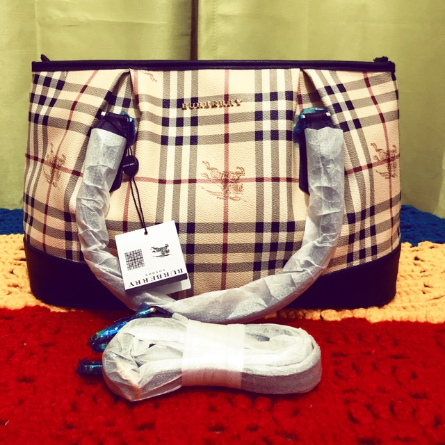 burberry two way bag