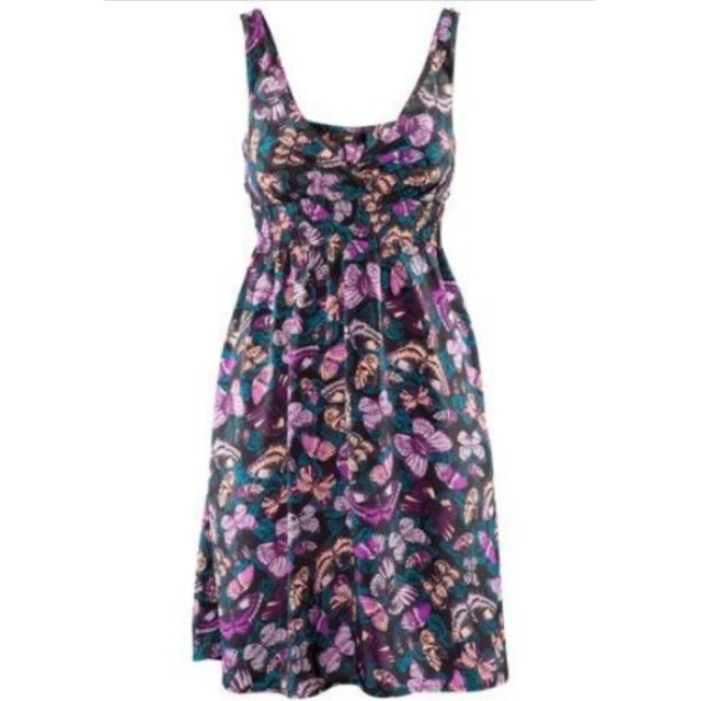 butterfly dress h&m