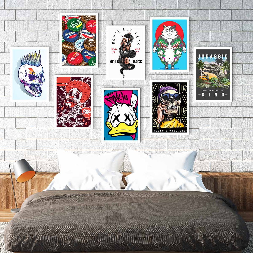 STREET ART Hypebeast Sneakerhead Wall Decor Display Design Sintra Board Shopee Philippines