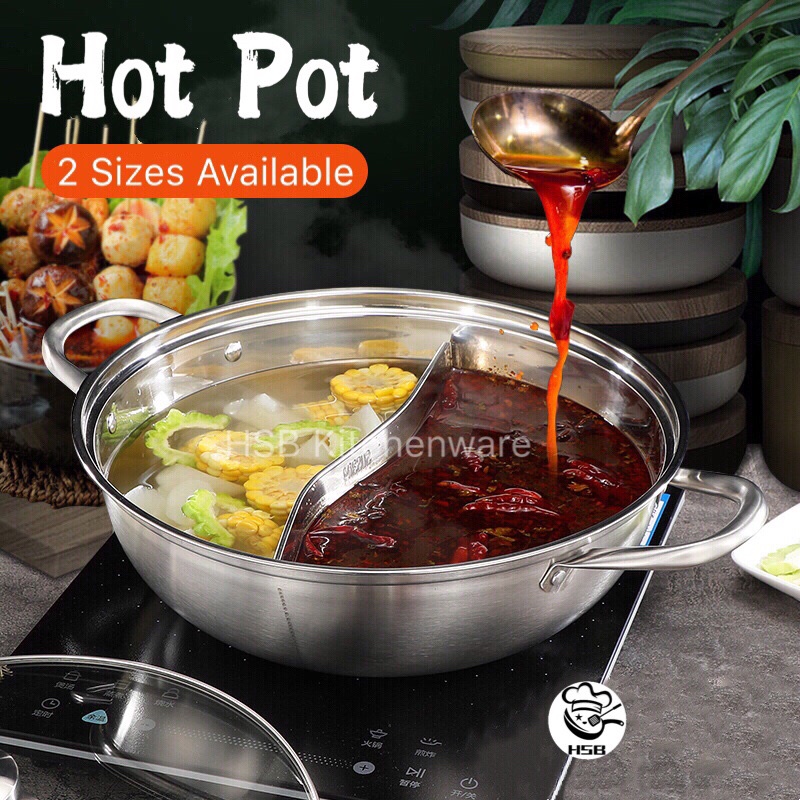 Cooking Pot Stainless Steel Skinny Pot Hot Pot Thickened Hot Pot Cooker ...