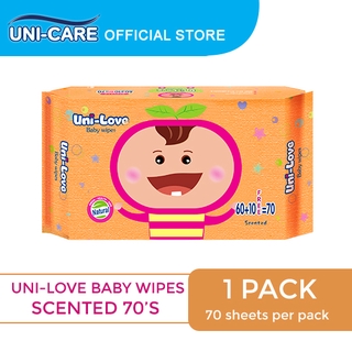 1 pack of baby wipes