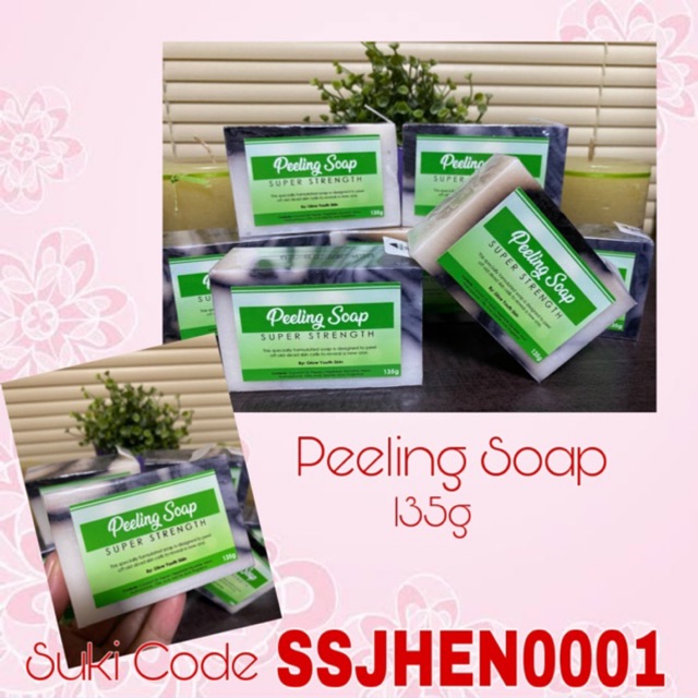 PEELING SOAP by Glow Youthskin- 135g - | Shopee Philippines