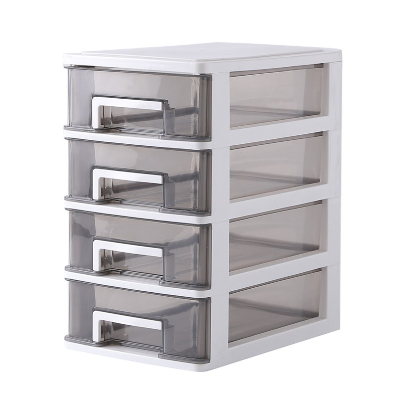 Transparent desktop storage box small drawer storage cabinet plastic box | Shopee Philippines