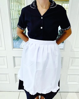 Maid Yaya Uniform Dress Embroidered Terno scrubs Scrub suit for helper ...