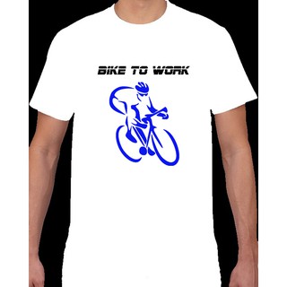 BIKE SHIRTS BIKE TO WORK 2 SPORTSWEAR CYCLING DESIGN DRI-FIT UNISEX #3