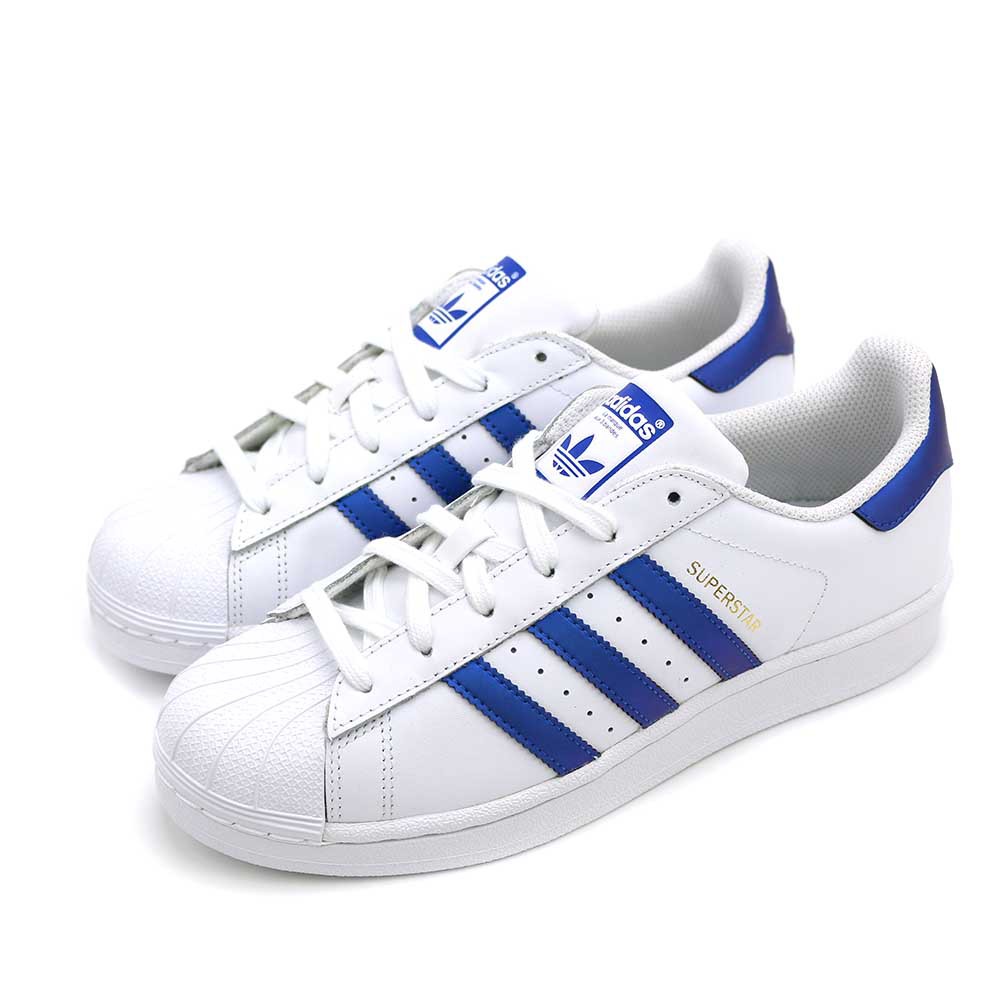 Adidas - Superstar Men And Women Casual Shoes - D 98000 - Blue | Shopee  Philippines