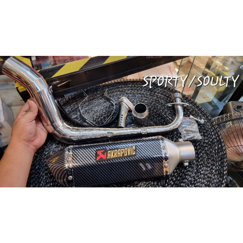akrapovic pipe for mio i 125
