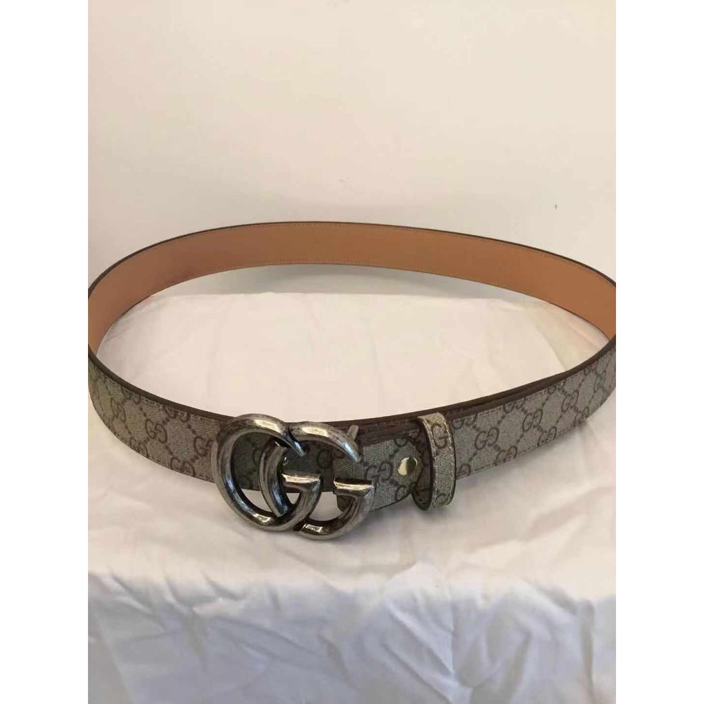 gucci belt gray