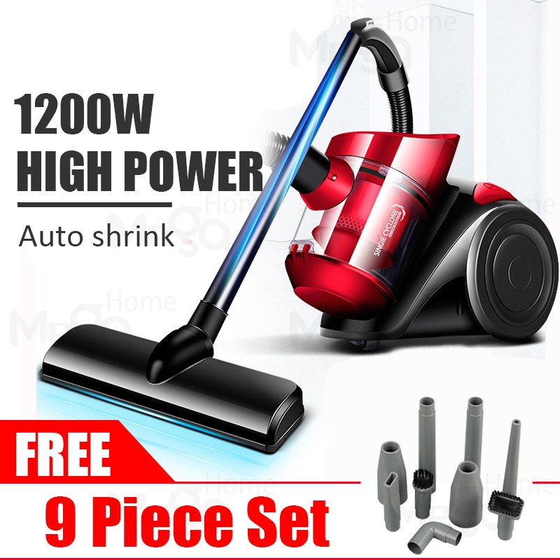 1200W handheld automatic retractable vacuum cleaner household car
