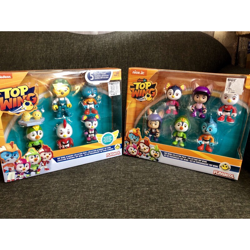 Authentic Nick Jr. Top Wing 6Character Collection Pack Playskool