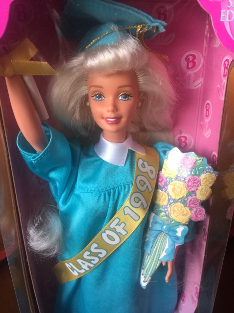 graduation barbie 1998