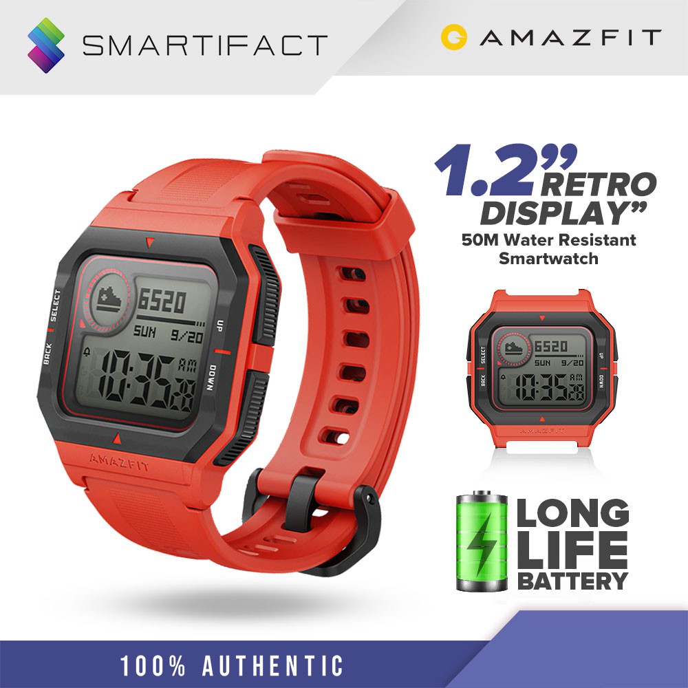 amazfit retro watch