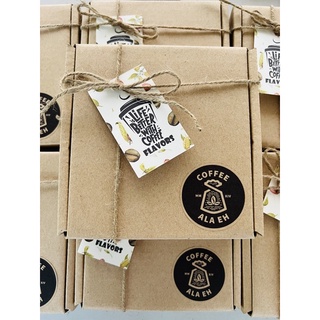 Barako Coffee Drip box / Coffee gift box / Barako and tea or Cocoa lover gift set