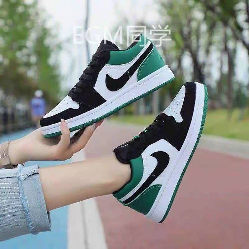 Nike Jordan 1 Low Mid Cut For Women And Shoes | Shopee