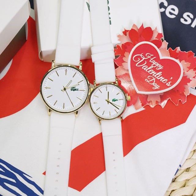 Sale Lacoste couple fashion rubber watch#LC8 | Shopee ...