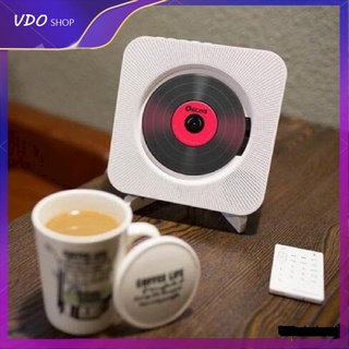 VDO SHOP 【Ready Stock+COD】MP3-CD Player Wall Mounted Home FM Radio Built-in Dual