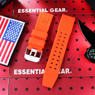 Suitable for luminox watch strap 24mm soft silicone strap 3501 3801 3251 strap #8