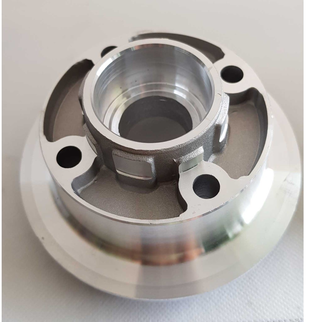 GRS Rear Flange Hub for Raider 150 (Mirror Finish) | Shopee Philippines