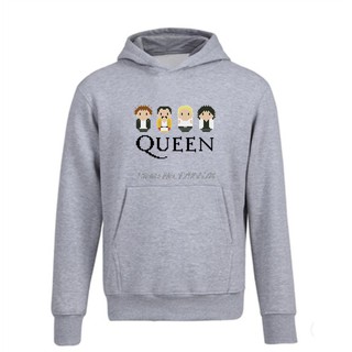 queen band zip up hoodie