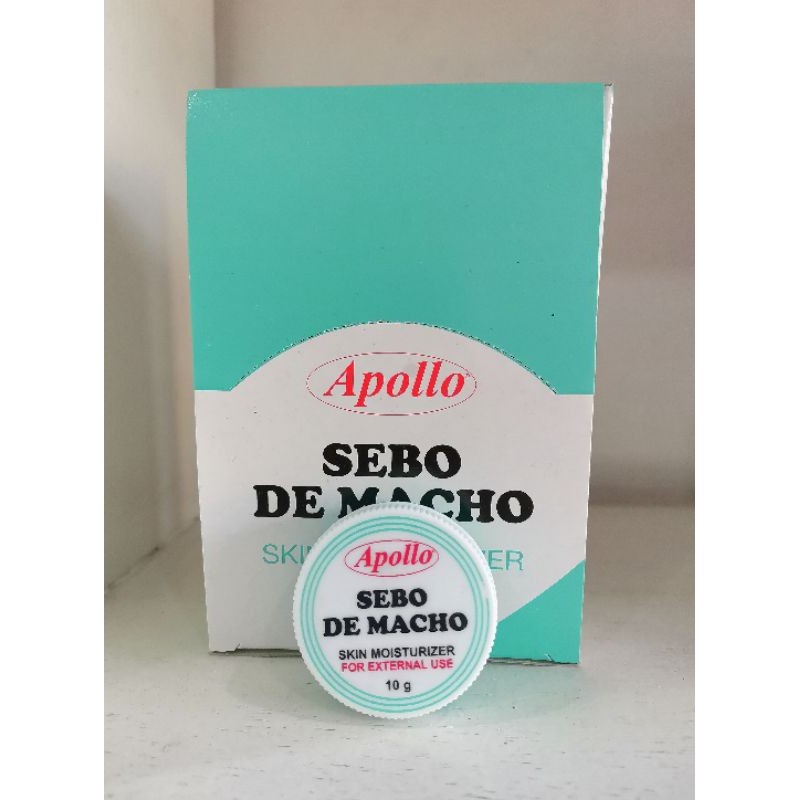 APOLLO SEBO DE MACHO SKIN MOISTURIZER 10G Shopee Philippines