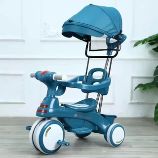 4in1 Baby Stroller bike RUBBER TIRE, 3 Wheels Trolley Bike for baby.baby Tricycle #9