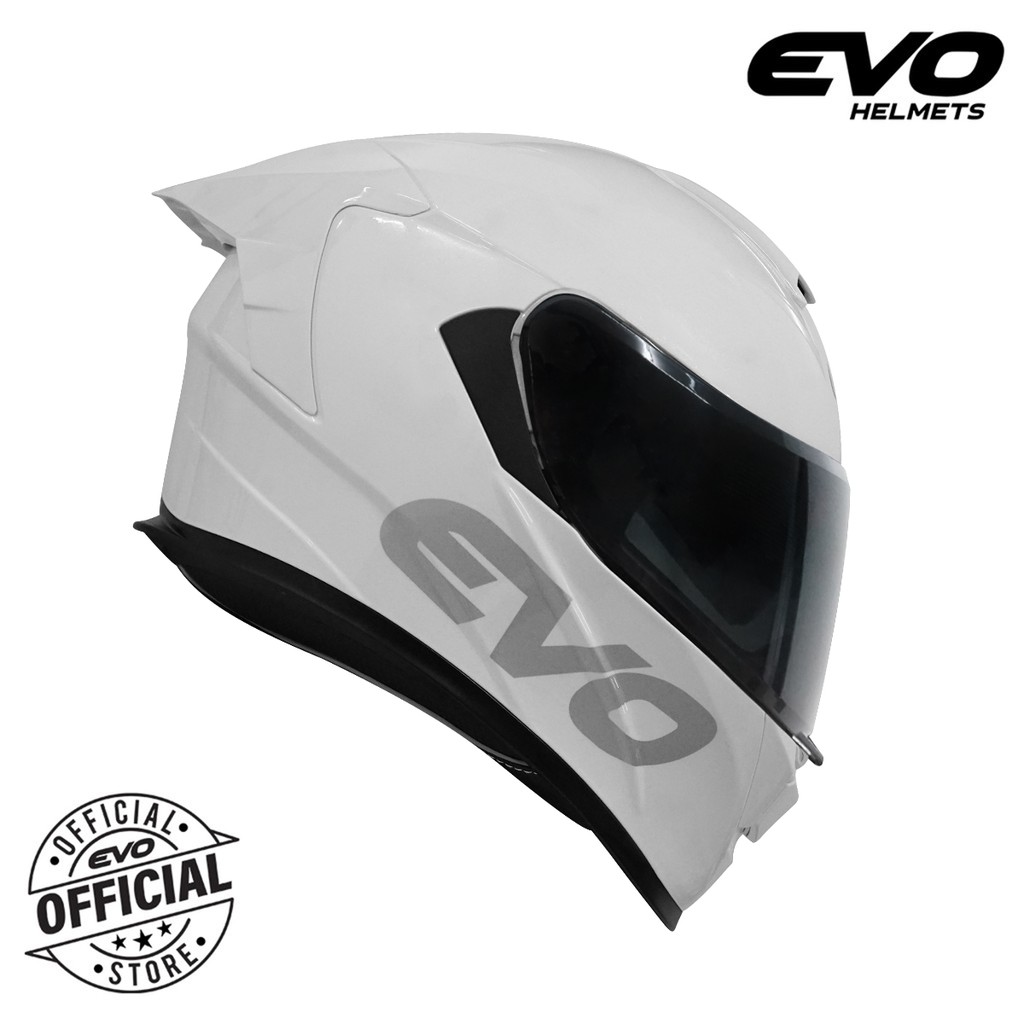 Evo Gt Pro Plain Full Face Dual Visor Helmet Shopee Philippines