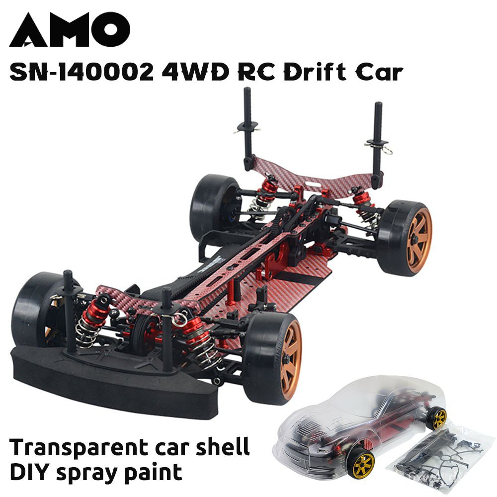 1 10 Sn 140002 Rc Drift Car Frame Body Kit Profession Electric Four Wheel Drive Remote Control High Shopee Philippines