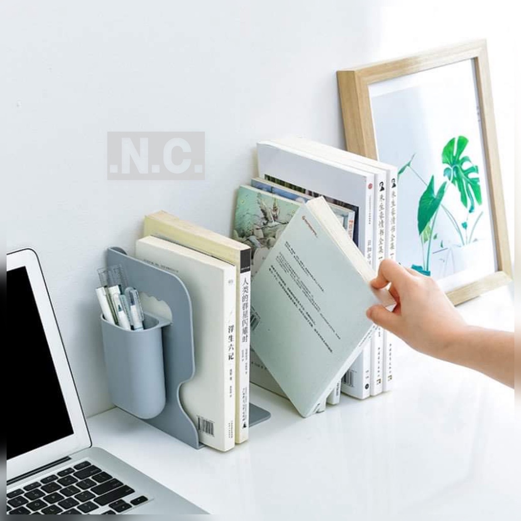 Book Stand Cases Retractable Shelving Table Organizer Desk Space save