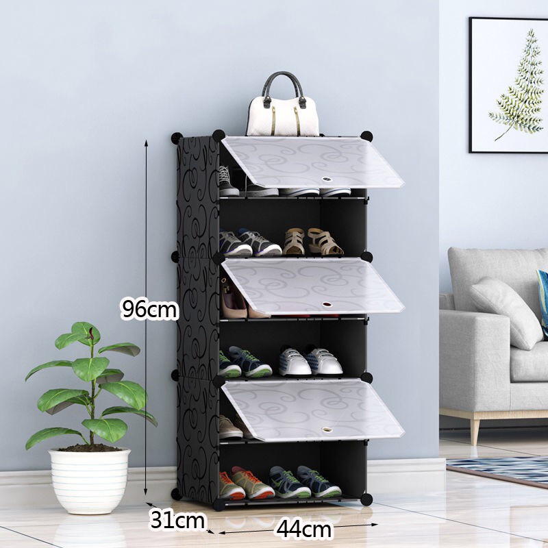 Transparent Cabinet Drawer Shoe Rack Box Shoe Cabinet Storage Box Shopee Philippines