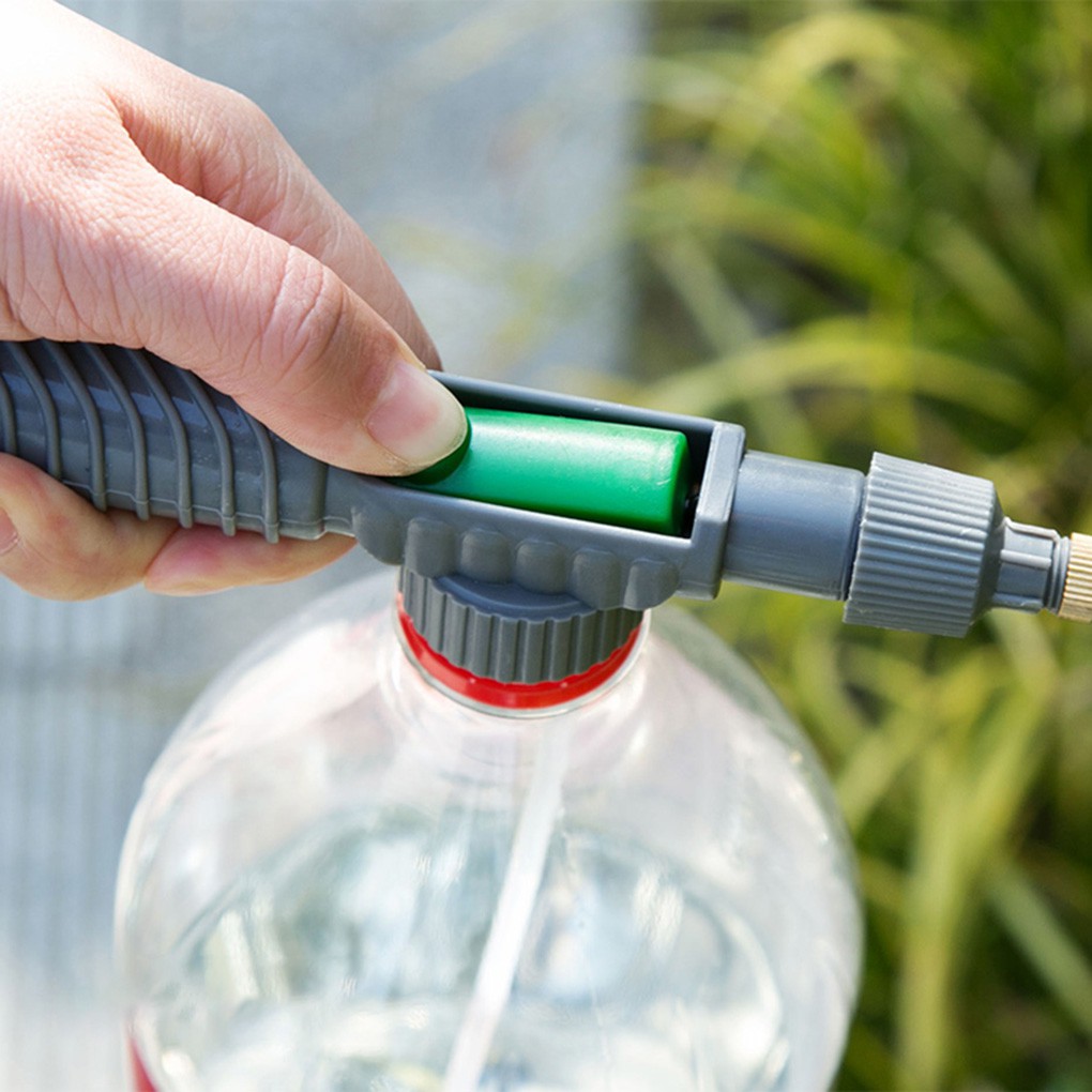 B GEZICHTA Water Bottle Sprayer Hand Tool Universal PP Agriculture Yard Pressure Type Pesticide Garden Portable Nursery Adjustable Nozzle Accessories 
