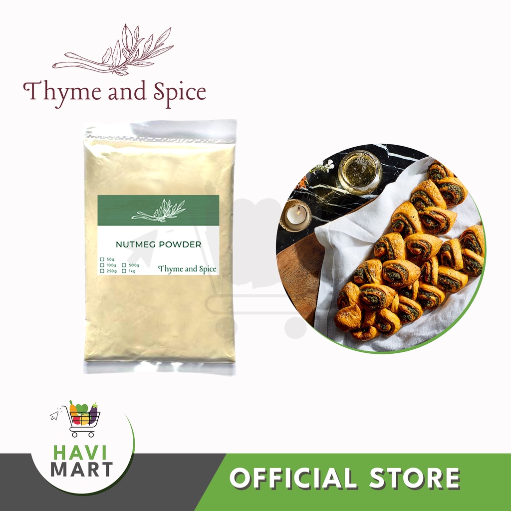 Thyme & Spice Premium Nutmeg Powder 1kg Shopee Philippines