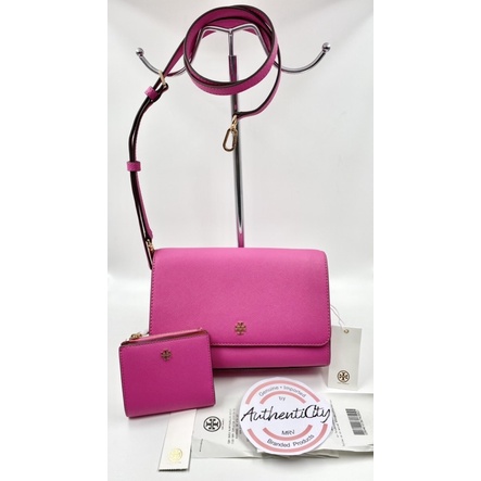 Tory Burch Emerson Combo Crossbody Bag and Wallet | Shopee Philippines