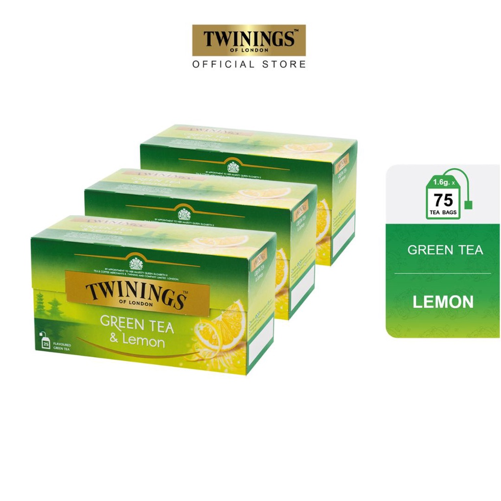 Twinings Green Tea and Lemon (25s) Bundle of 3 Shopee Philippines