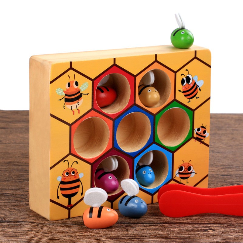 wooden bee toy