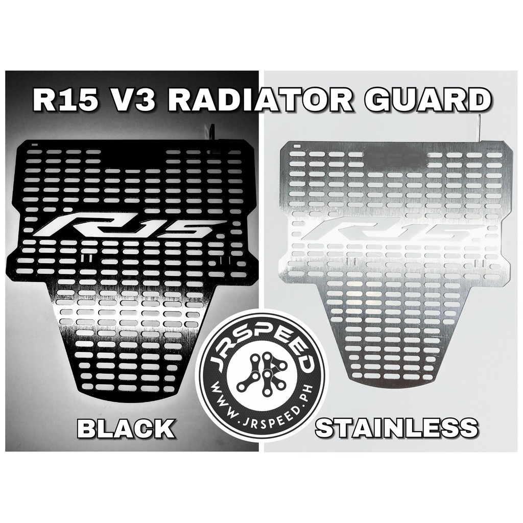 yamaha r15 v3 radiator guard